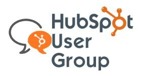 HubSpot User Group 