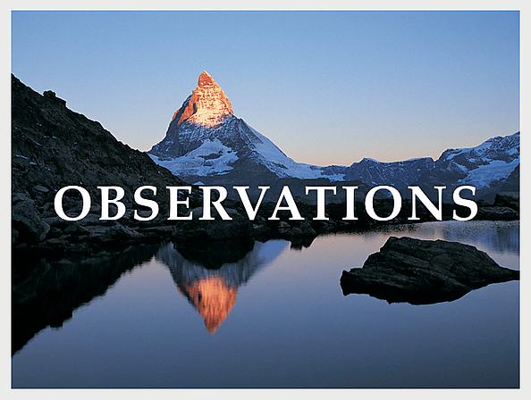 observations observations
