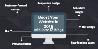 Boost Your Website in 2016 with These 12 Things